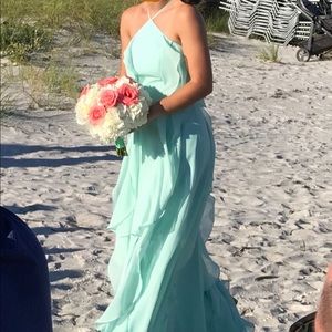 Mint Vera Wang Bridesmaid Dress- WORN ONCE